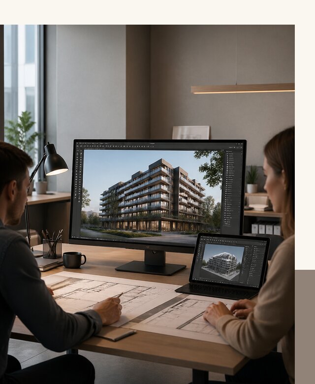 3D визуализация архитектуры и объектов строительства в Киселёвске