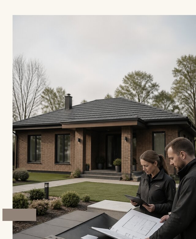 Проект одноэтажного дома из кирпича на заказ в Киселёвске от 61686 р. | А3дПро-Кис